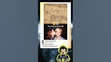 Draco Malfoy and Hermione Granger ship teased by the Marauder’s Map — it never lies 👀😂