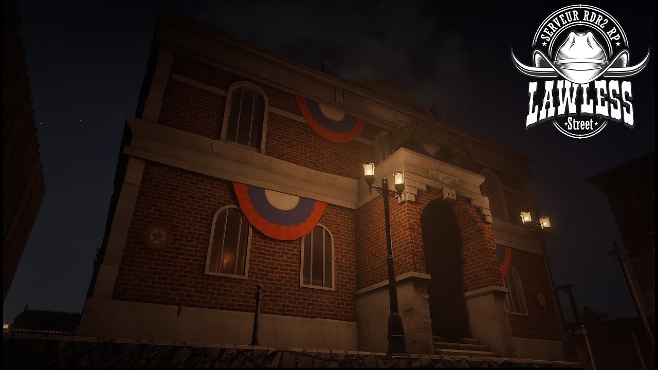 RDR2 Map& Interior (MLO ) Caserne Police / Marshals Lawless Street 