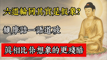 六道輪迴其實是假象？維摩詰一語道破：真相比你想象的更殘酷!#佛教 #佛家 #佛法 #佛學知識 #佛學智慧 #修心修行 #佛教文化 #禪悟人生 #傳統文化