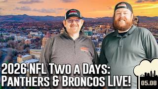 NFL Offseason Two-a-Days LIVE! Broncos &amp; Panthers Offseason Review | ESPN Radio Asheville