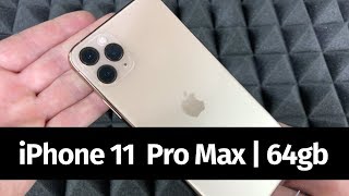 iPhone 11 Pro Max - 64gb Gold - Unboxing