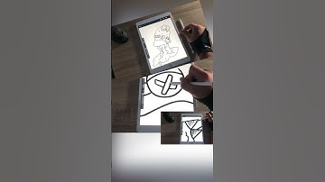 Drawing Homer Simpson on Ipad using Procreate! Drip Effect! (#shorts)