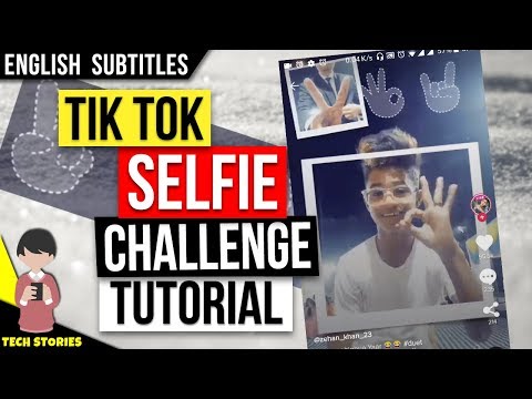 Tik Tok Selfie Challenge Tutorial | New Trend on TikTok @TechStories