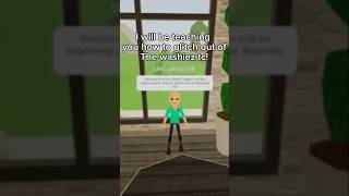 How To Glitch Out Of Washiez Tc