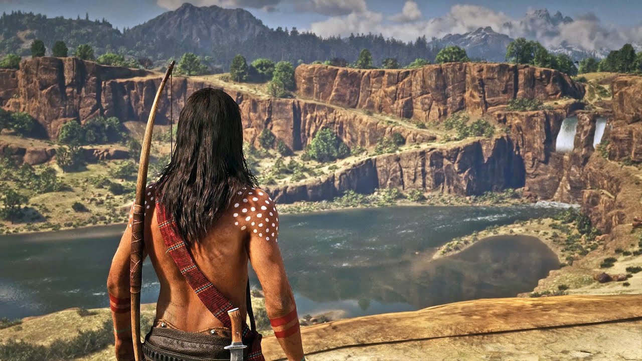 Red Dead Redemption 2 PC Native American Gameplay Realistic Graphics