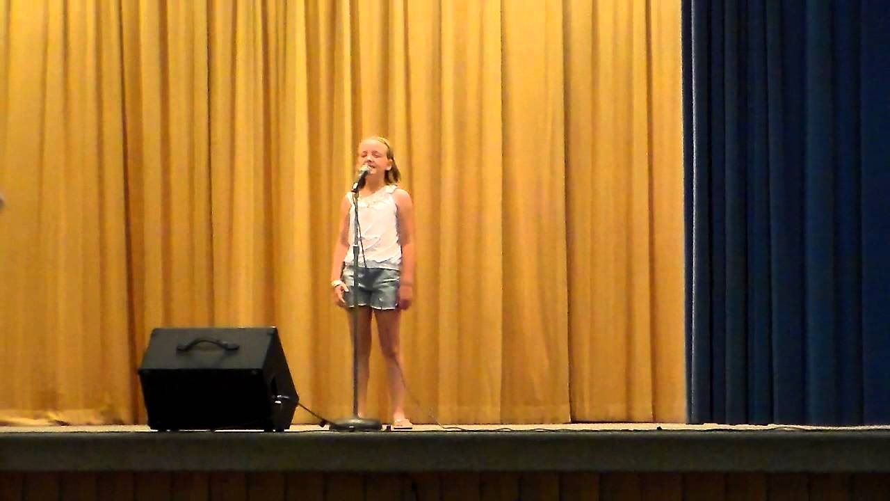 Riley Soderstrom Talent Show May 17, 2013