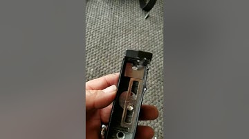 Troubleshooting external push open door handle replacement