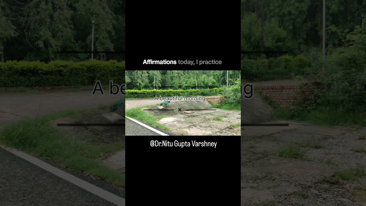 Affirmations today| Morning Mantra|Mantra for life|Nature view| Manifestation technique 