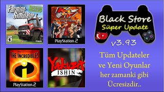 BLACK STORE PS3 OYUN İNDİRME UYGULAMASINA v3.93 UPDATE ÇIKTI KING OF FIGHTERS MAXIMUM IMPACT YAKUZA