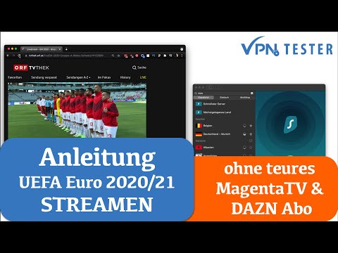 Anleitung: UEFA Euro 2020 / 2021 (Alle Spiele ohne Streaming ABO) im ORF und SRF LIVE streamen!