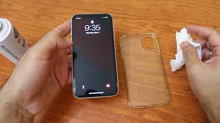 How to sanitize iphone 11 | cleaning by sanitizer spray mobile apple