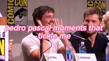 pedro pascal moments that tickle me