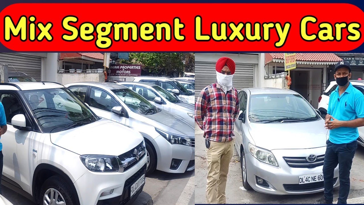 Luxury cars for sale in delhi, mix segment luxury cars, second hand car