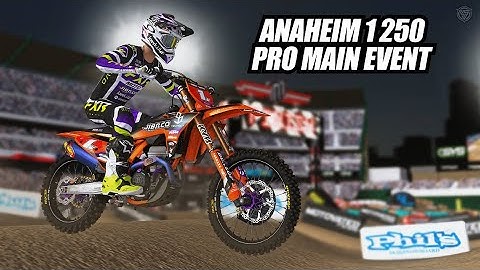 2024 Anaheim 1 Supercross RF 250 Main Event - MX Simulator