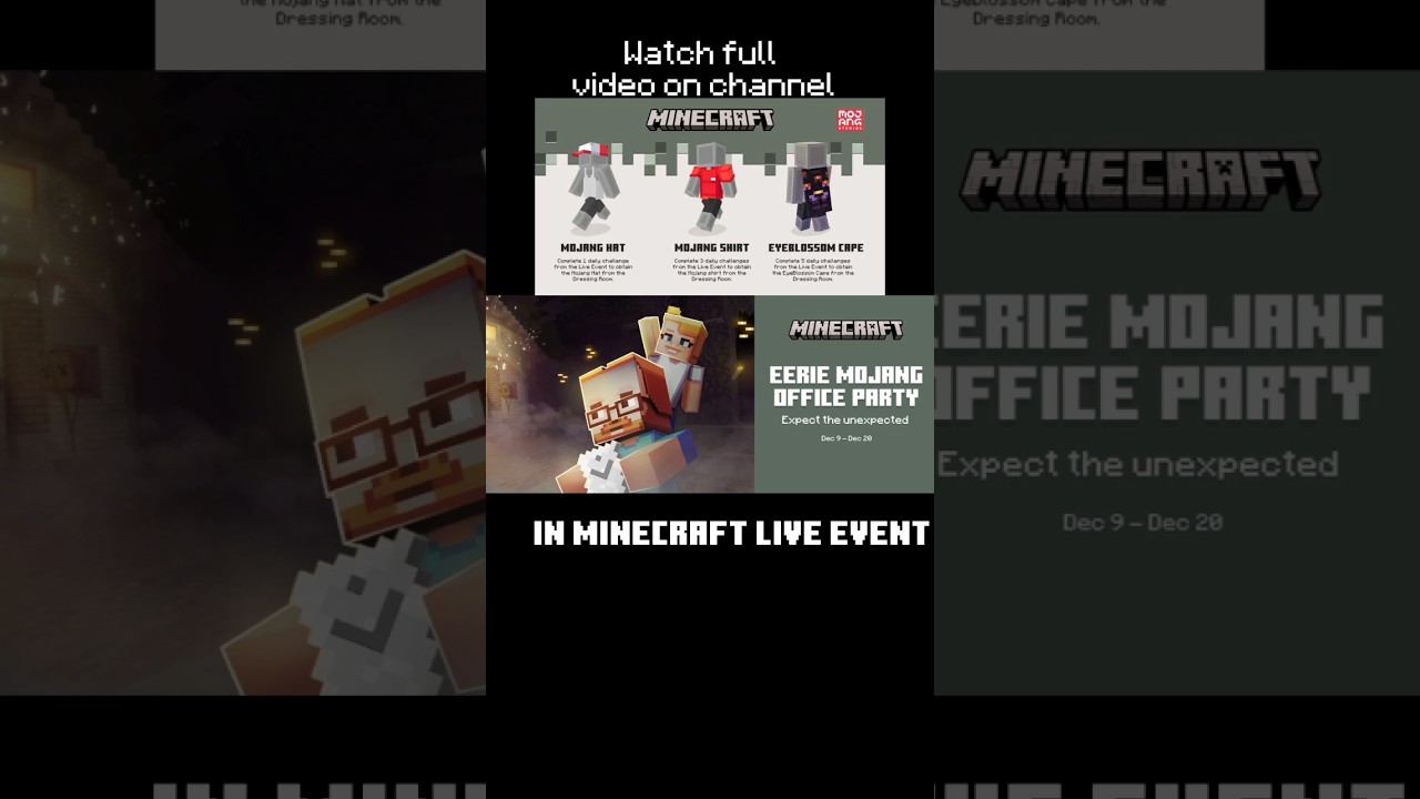 Minecraft live event Day 1 challenge tutorial