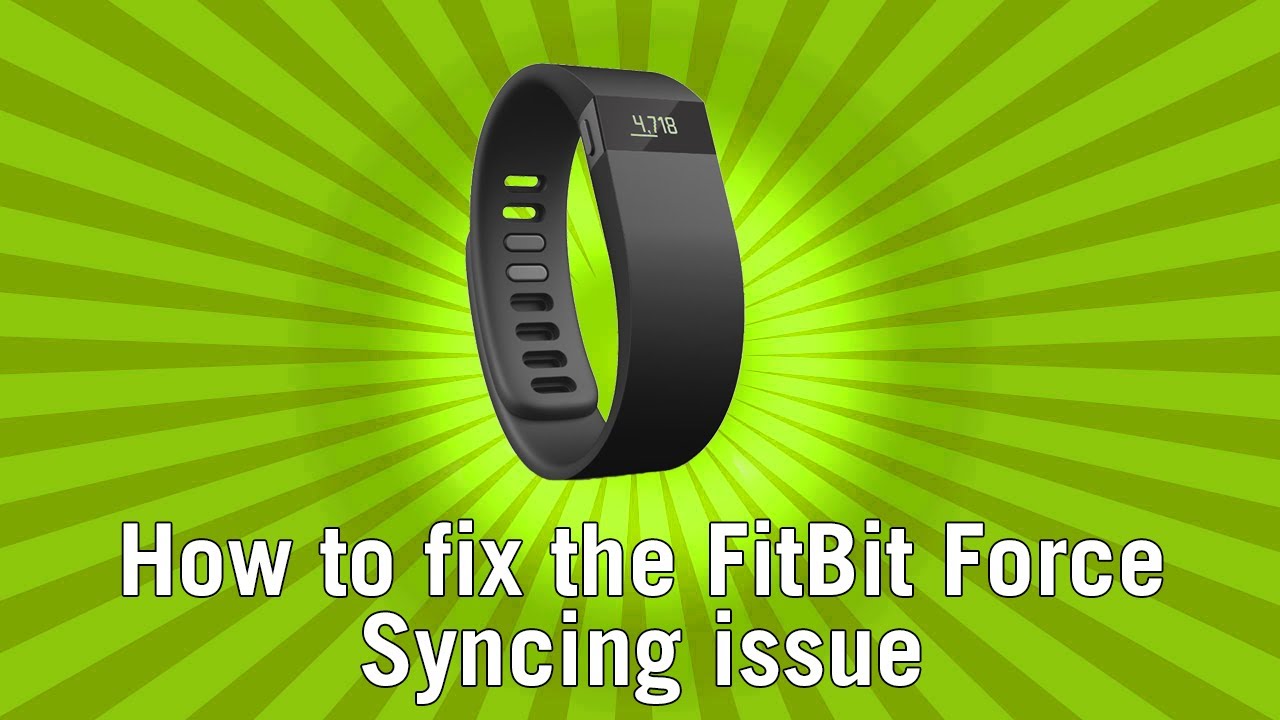 fitbit 3 sync issues