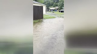 Marshall residents clean up after Monday flooding