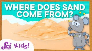 where does sand come from and more viewer questions answered scishow kids