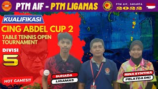 Rina Synthia (Pelatda DKI) 🆚 Suhada (Ligamas) Cing Abdel Cup 2, GOR PTM AIF