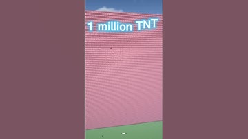 1,000,000,000 TNT EXPLOSION!💥 #minecraft #MinecraftTNT minecraft