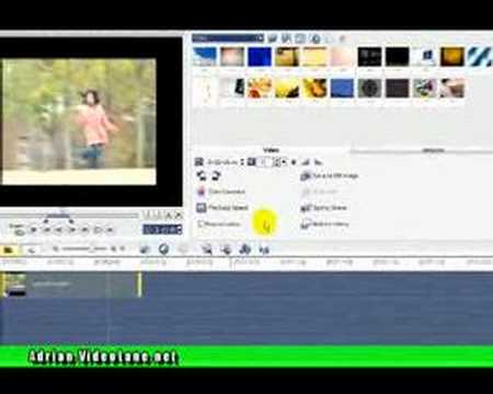 How to Reverse Video in Video Studio 11