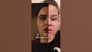 Face Morphing Filter Results in Surprisingly Good Matches#facemorph #filterchallenge