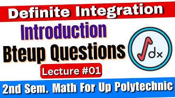 Definite Integration polytechnic math 2nd semester integration #integration