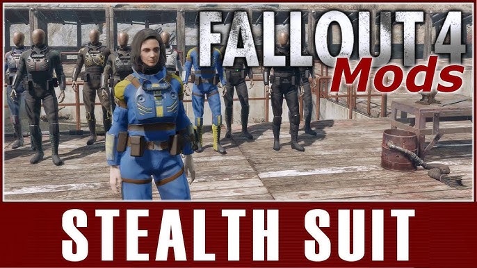 Fallout 4 - CHINESE STEALTH SUIT - Fallout Chinese Stealth Build (XBOX ONE  & PC) 