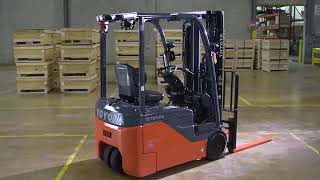 TMHS: Toyota 3 Wheel Electric Forklift