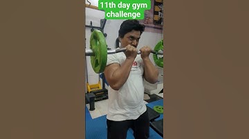 11th day gym challenge 💪#DayGym#GymShorts #DailyWorkout #FitnessMotivation #MuscleBuilding#GymLife