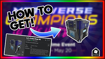 [EVENT🏆] How To Get AJ