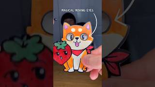 How To Make A Paper Toy With Magical Moving Eyes Craft Idea Easy Diy For Kids