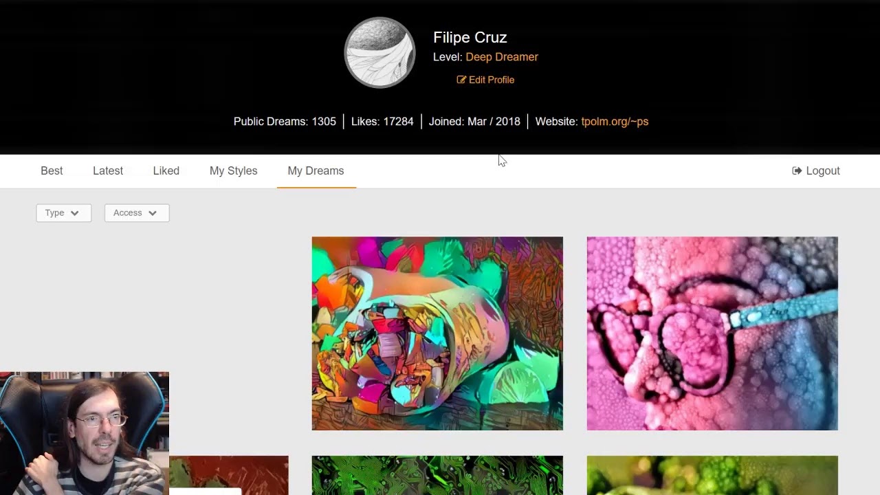 Deep Dream Generator 190521