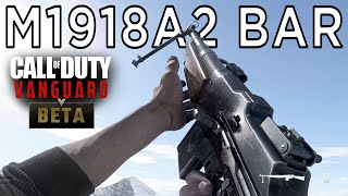 M1918A2 BAR Gameplay | Call of Duty Vanguard Beta (PS5)