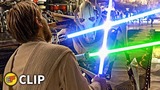 Obi-Wan vs General Grievous - 'Hello There' | Star Wars Revenge of the Sith 2005 Movie Clip HD 4K