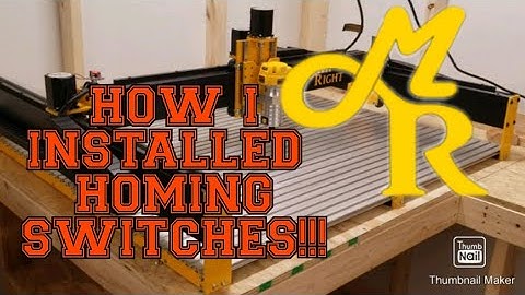 How I Set Up Homing Switches On The MillRight Mega V!!!