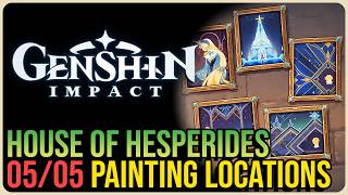All Painting Locations – Genshin Impact – Fellfrost Peak Painting Puzzle