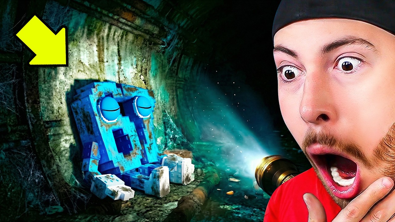 WE FOUND ITALIAN BRAINROT and BLUEY Characters in an ABANDONED tunnel! (FOUND LOST FOOTAGE)