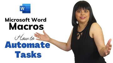 Stop Repeating Yourself! Use Word Macros to Save Time