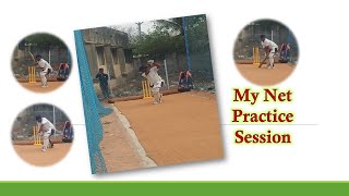 Cricket Net Practice Session
