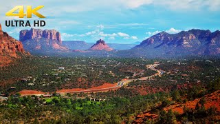 Sedona Arizona 4K | Red Rock Scenic Byway Complete Scenic Drive | Driving Through Downtown Sedona