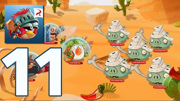 Angry Birds Epic - Gameplay Walkthrough Part 11 - Desert Island