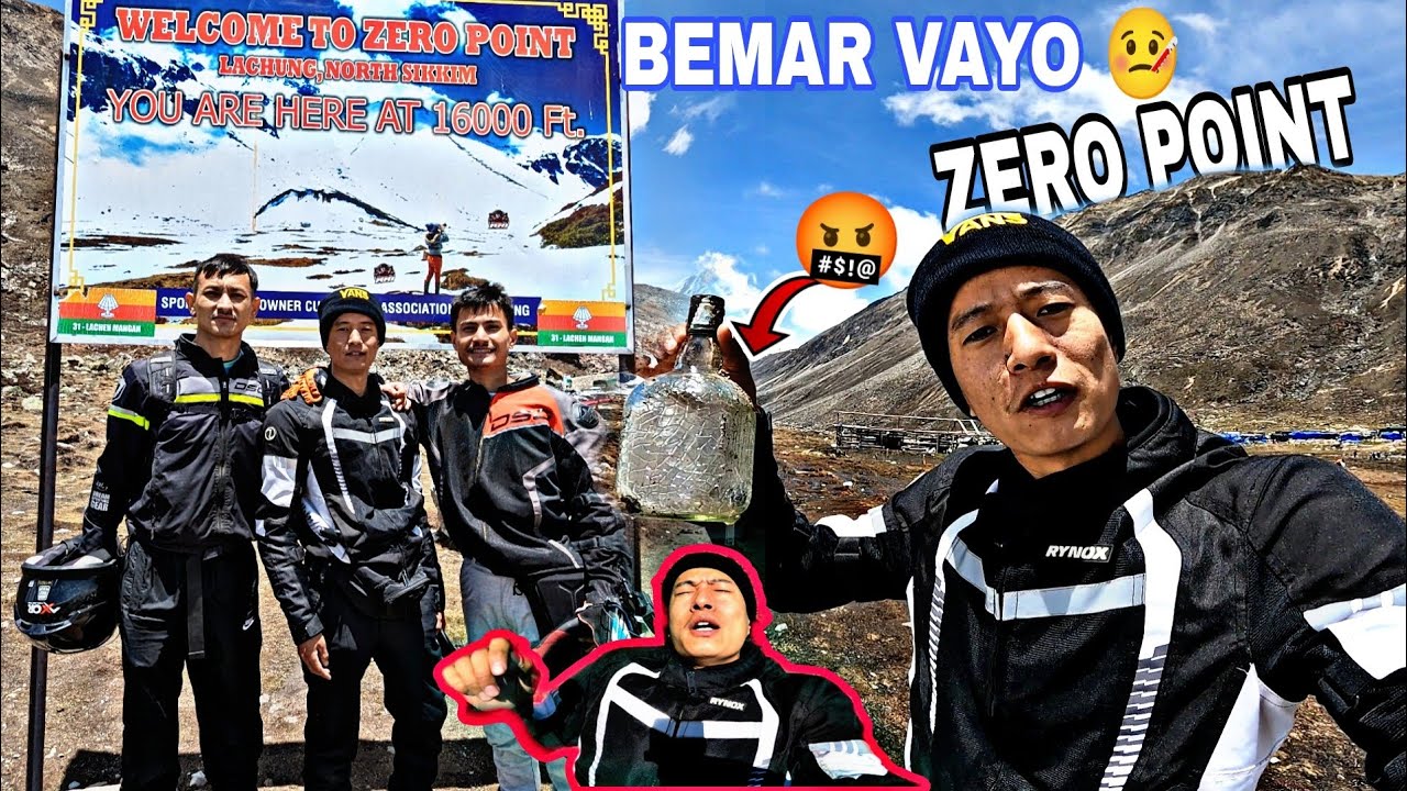 BEMAR VAYO🤒 16000Ft Mathi  ZERO point North Sikkim Ma...
