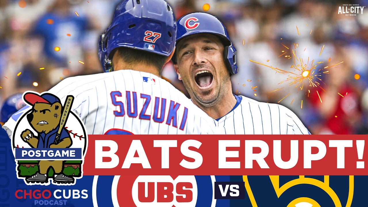 CUBS POSTGAME: Alex Bregman ERUPTS & Clay Holmes SHUTS DOWN Milwaukee at Wrigley Field! | CHGO Cubs