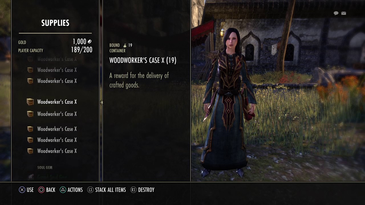 ESO RNG 8 crafting crates, 1 writ YouTube