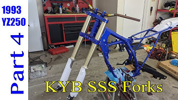1993 YZ250 Build: Part 4 KYB SSS Fork Swap