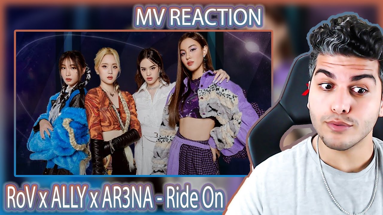 RoV x ALLY x AR3NA - Ride On [OFFICIAL MV] | T-POP TEPKİ | T-POP ...