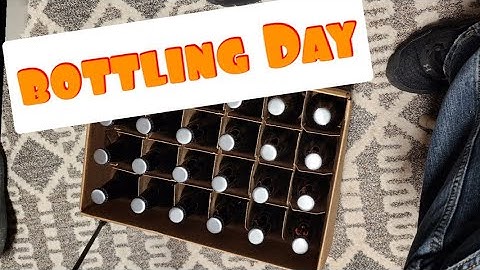 Homebrew Bottling day. Brewer