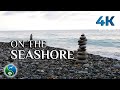 Нежный Шум Моря со Звуками Волн Для Сна и Релакса | 1 Час 4К Видео | Утро на морском берегу |