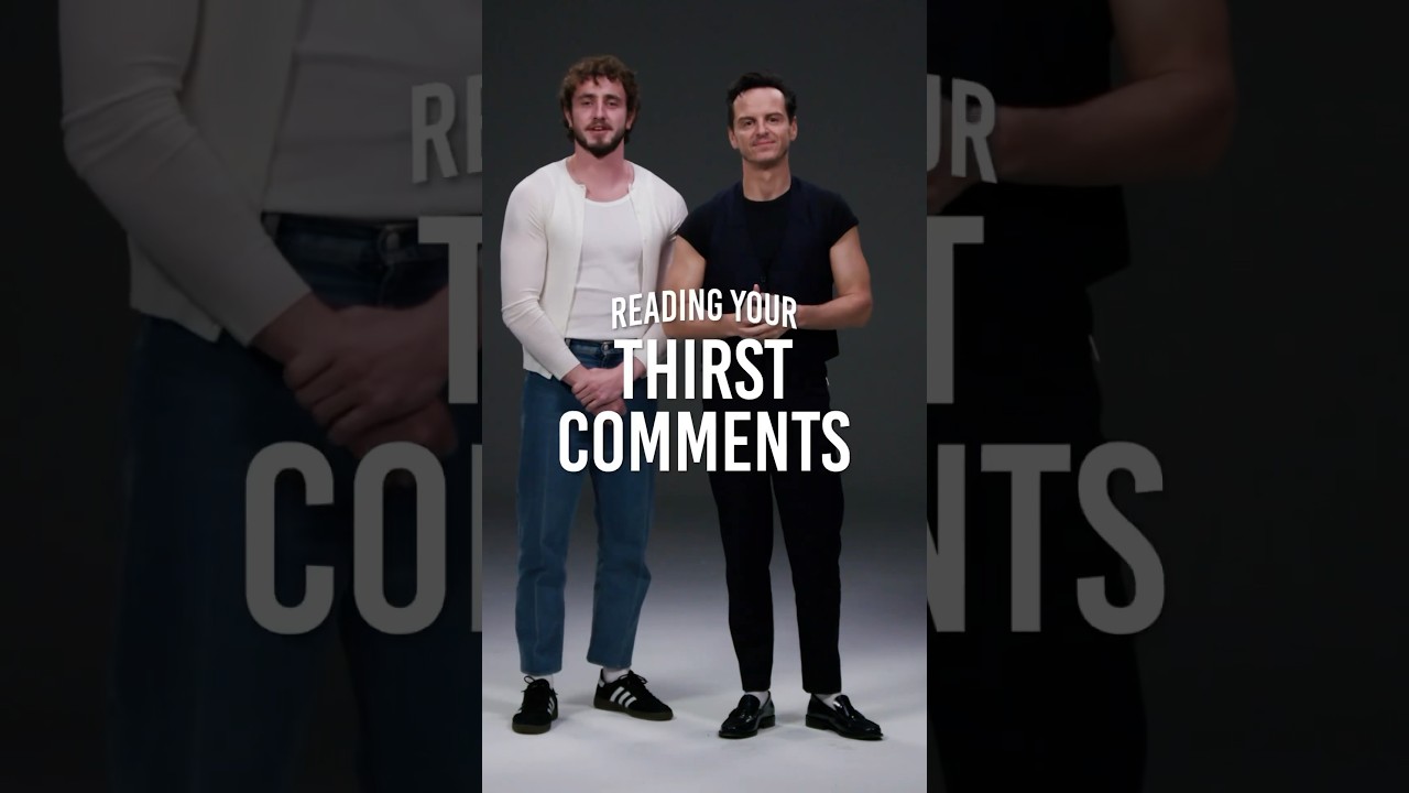 Hilarious! Paul Mescal and Andrew Scott!